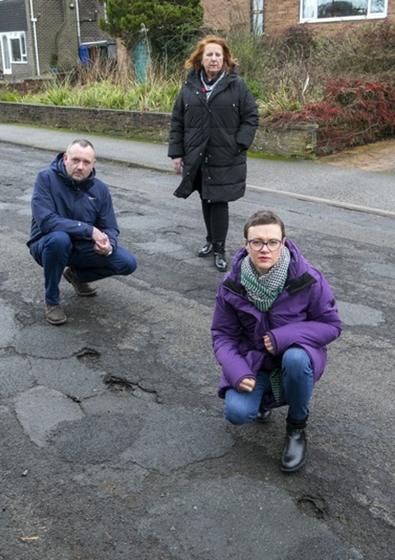 Other image for Councillor: Pothole-ridden roads ‘unacceptable’